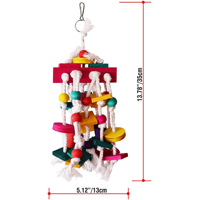 

Factory Wholesale Bird Wood Parrots Conures Training Skateboard Stand Perch Cages Cage Accessories Cockatiels Parrot Toys Large