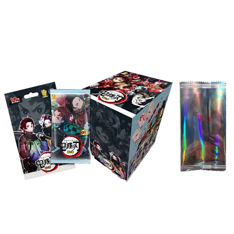 

12Box Wholesale Demon Slayer Collection Card Box CP SP SSP Anime Table Playing Game Board Kids Adult Toys Christmas Gift