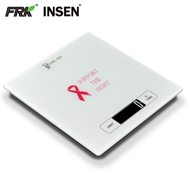 
Spot Goods Touch Button 10Kg 22Lb Digital Portable Analog Slim Kitchen Food Weighing Scale 