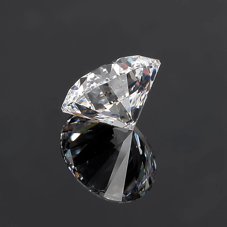 hpht 实验室成长钻石松散钻石实验室在中国种植圆形抛光近战钻石