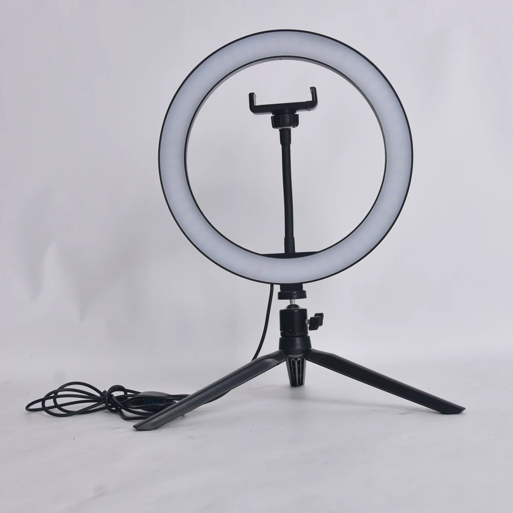 

Hot Sale led Selfie Ring Light Photography Light Ring Lamp With Mobile Holder Tripod Stand For Tik Youtube Tiktok Tok Ringlight