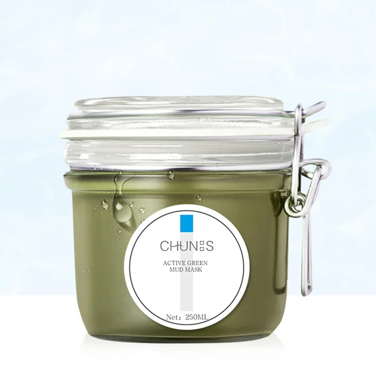 

Korea Cosmetic Organic Matcha Healing Clay Face Green Tea Mask