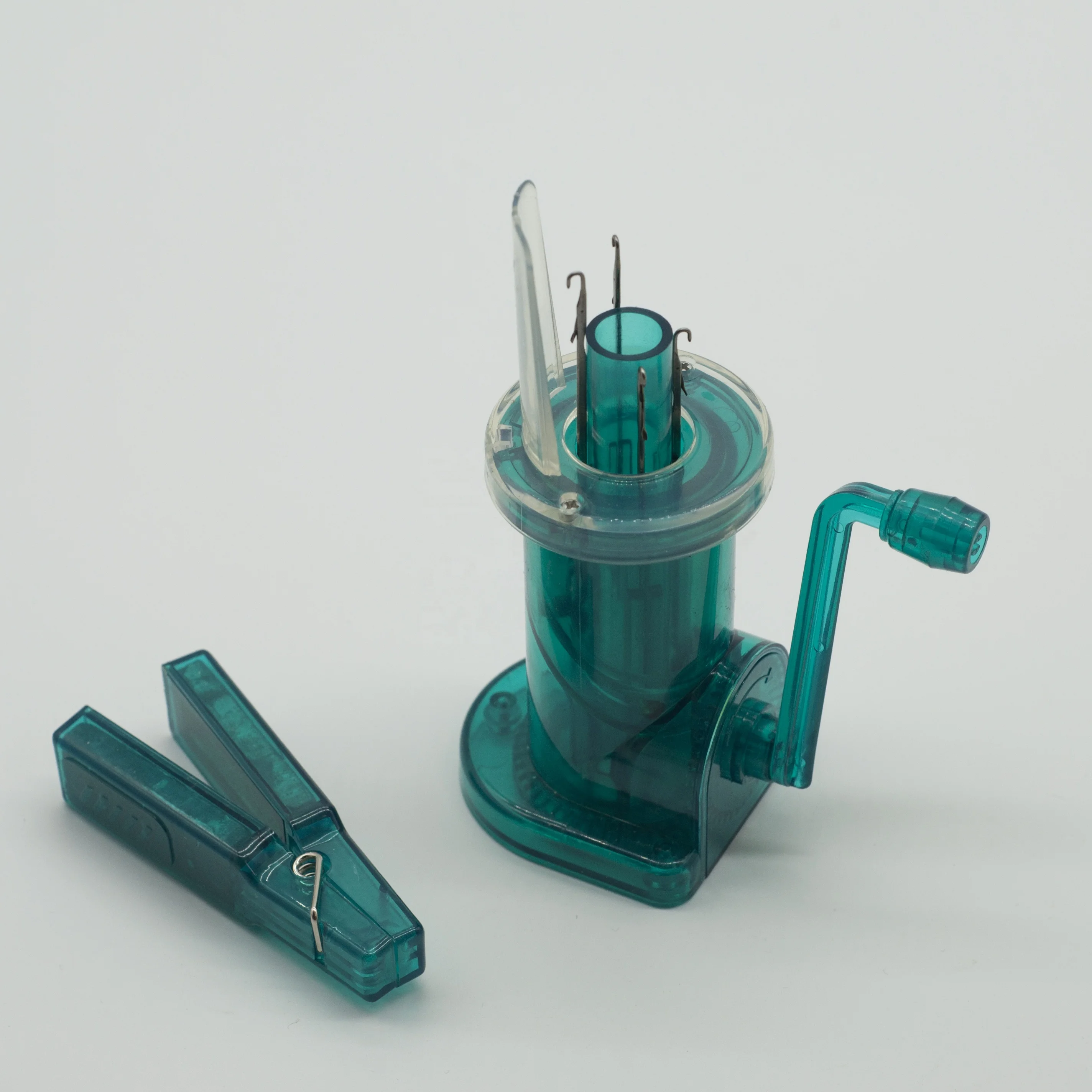 

Hand Tricotin Knitting Machine French Knitter, Green