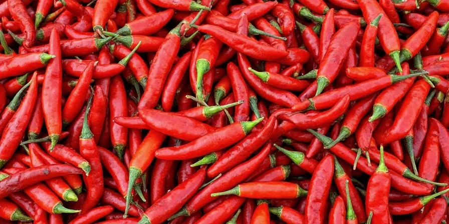 Final dish with chili garnish