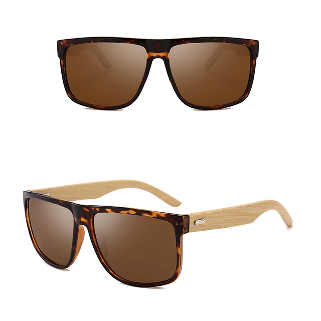 

glasses 2021 Ladies Fashion Bamboo Wooden Sunglasses lentes de madera
