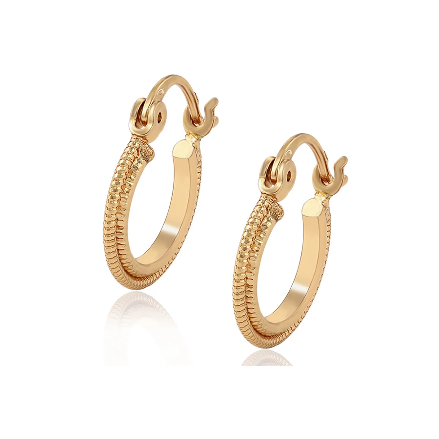 

99653 Xuping fashion design Christmas new promotion hoop earring for women