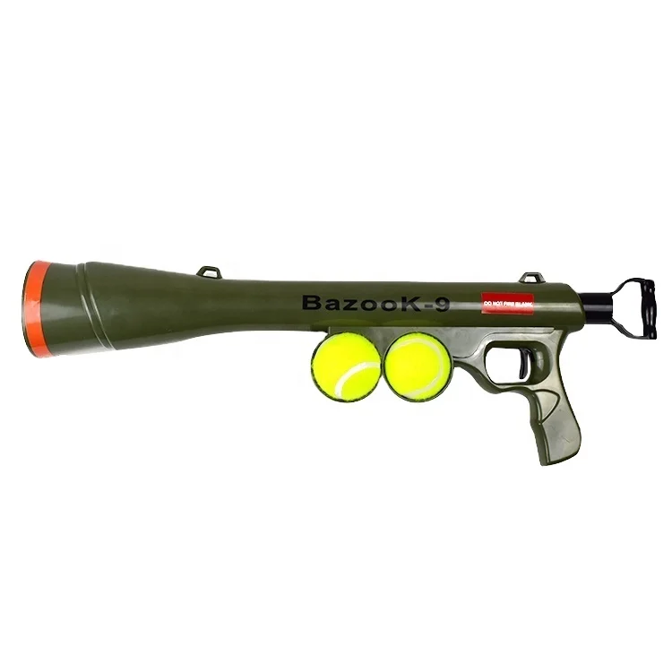 

Hot sale Funny Pet Toy pet launcher,dog tennis ball launcher, Green