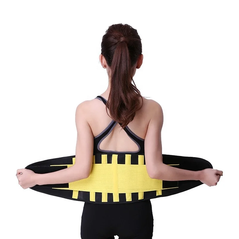 

Hot Sale 5 Colors Waist Training Corset Belt Slimming Belt, Yellow,black, orange, pink, blue