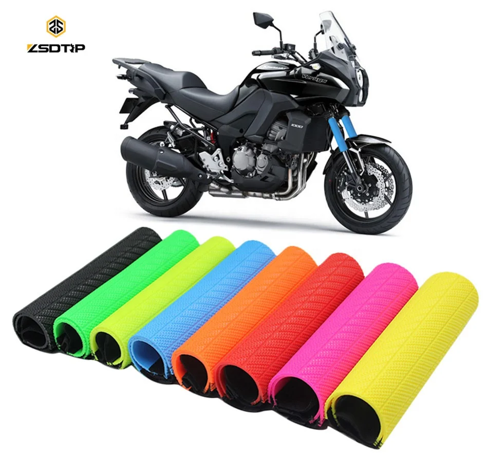 

Front Shock Absorber Dust Cover of Motorcycle Body System Off-road Vehicle Front Fork PVC Dust Cover Multiple Colors