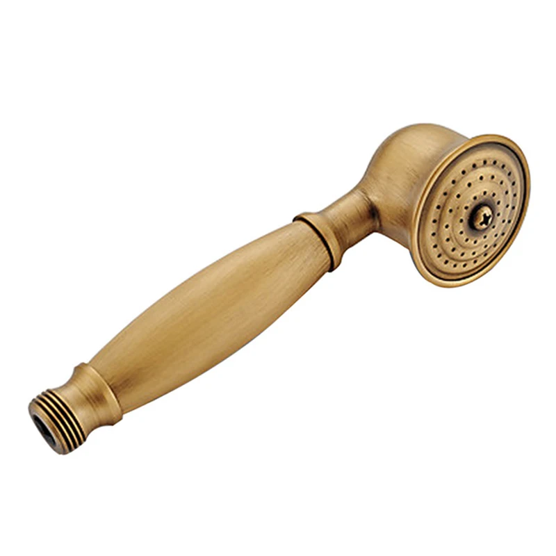 Antique Brass Rainfall Shower Head 3-way Faucet Diverter Valve Wall ...