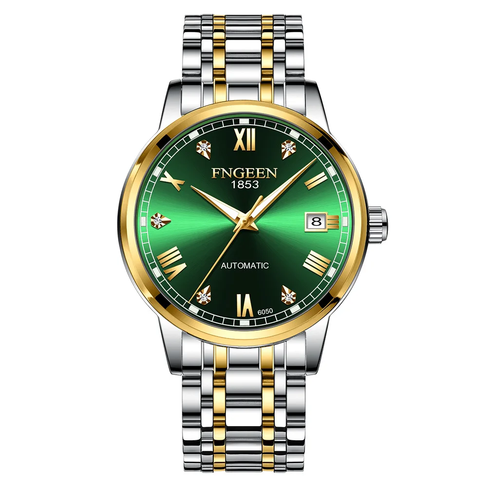 

Watch Men's Automatic Mechanical Watch Belt Luminous Men's Watch Stainless Steel Custom