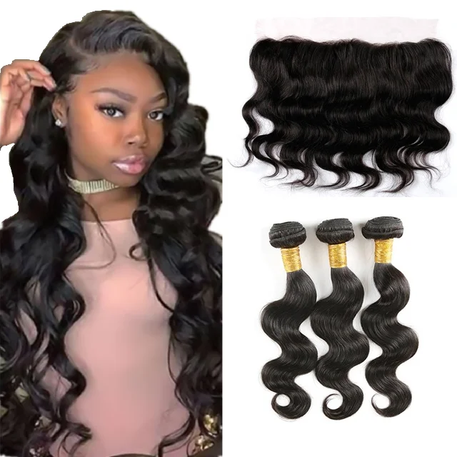 

Hot sale virgin hair extension grade 10A virgin remy Brazilian body wave human hair bundles vendors