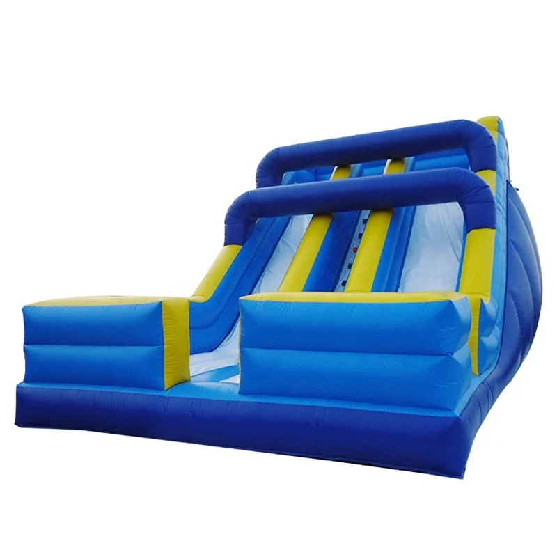 

Outdoor commercial inflatable water slides inflatable zip line slide for kids, Customized