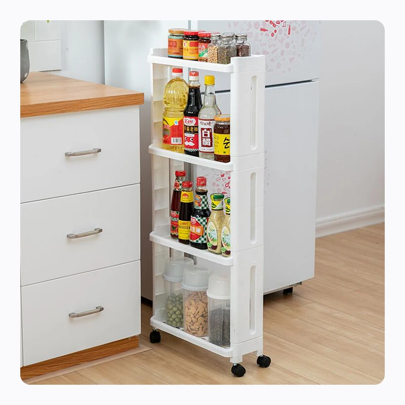 

Household Storage Holders Narrow Snack Racks Sauce Racks Save Space