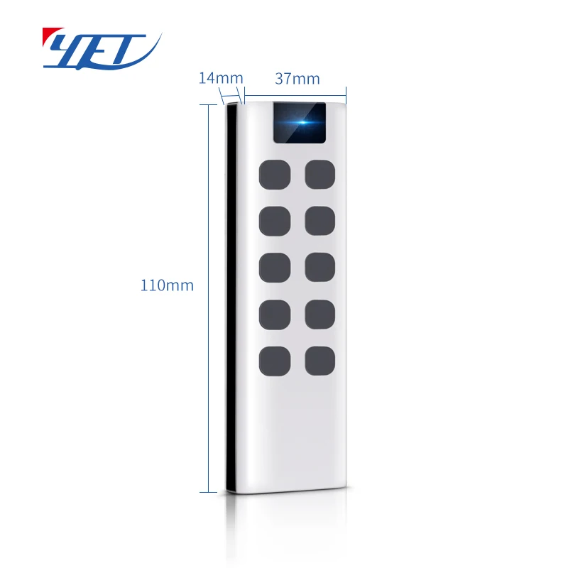 Yet2169 Wireless Multi Channel Long Distance Electric Doors 433.92mhz Remote Control Gate Opener