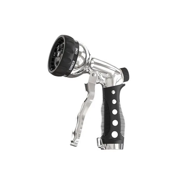 

garden Irrigation plant flower watering sprinkler spray gun, Silver