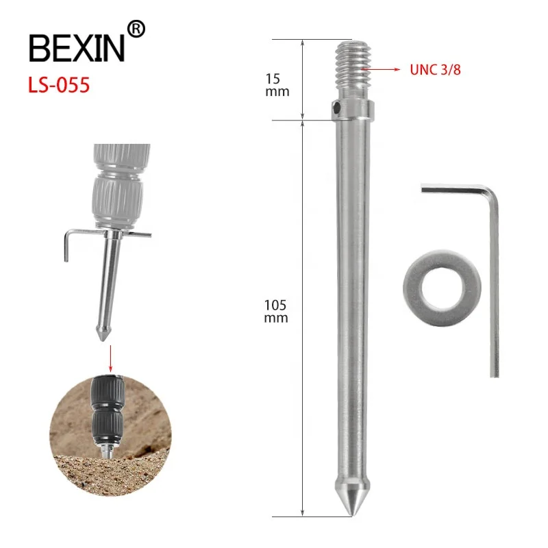 

BEXIN Wholesale Universal UNC3/8" thread Stainless Steel Tripod Replacement Monopod Foot Spike for Manfrotto and SIRUI Tripod