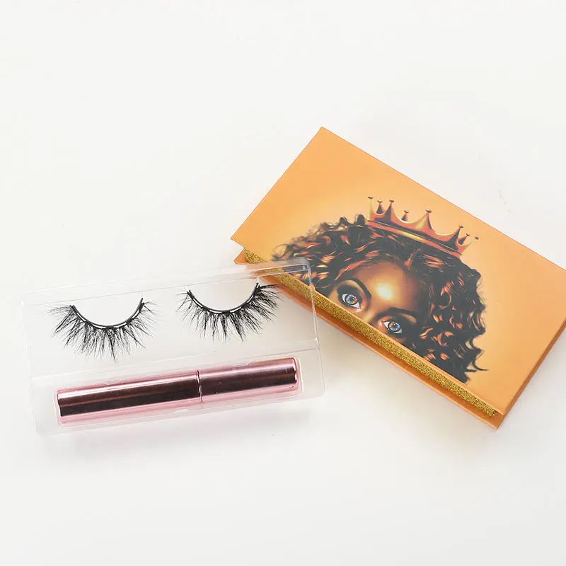 

natura mink eyelashes lashes3d wholesale vendor magnetic lashes and liner magnetic eyelashes Customized Logo Magnet Eyelashes