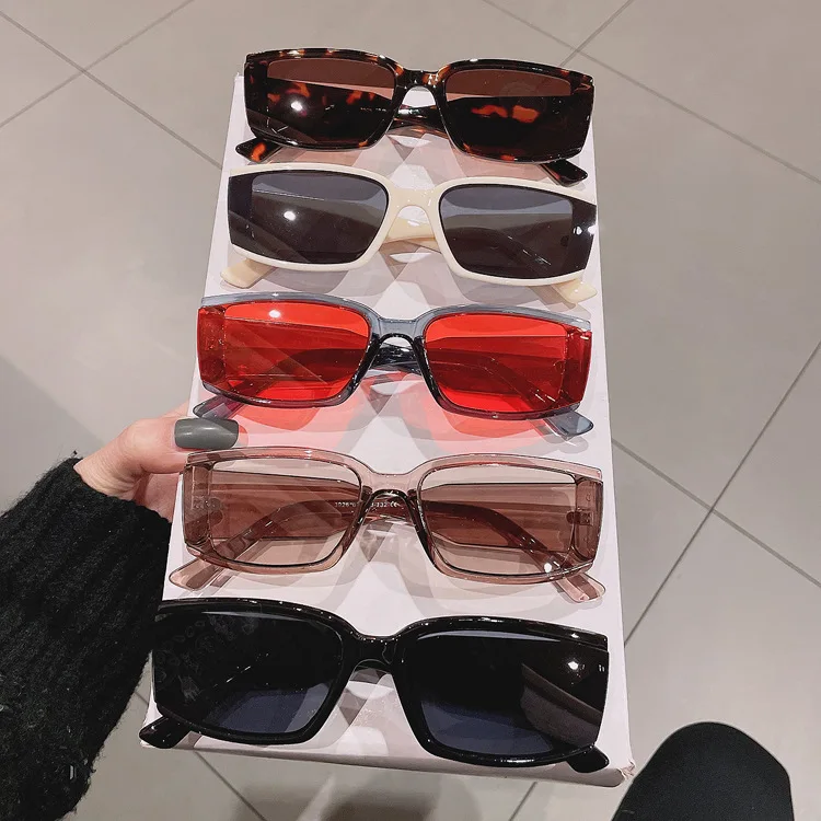 

Punk sunglasses Korean 2021 new personality small frame retro sunglasses for men and women