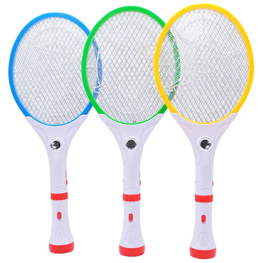 

Mosquito killer racket Bat for mosquito Electric mosquito Swatter for Pest Control Eco-Friendly rechargeable swatter bat, Red yellow blue green