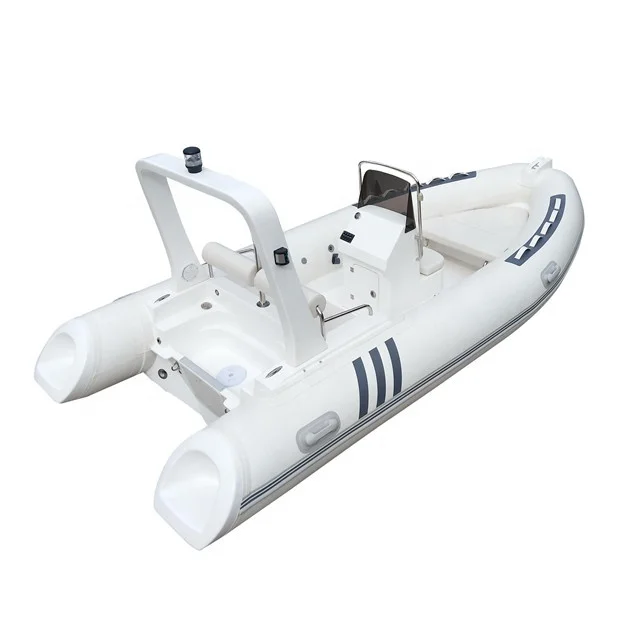 

CE 4.8m RIB 480 hypalon material fiberglass hull inflatable fishing cabin rib, Customized