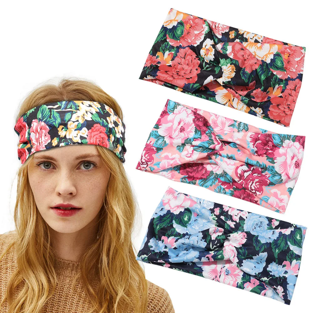 

Digital Printing Fitness Yoga Band Sweating Fashion Sweatband Designer