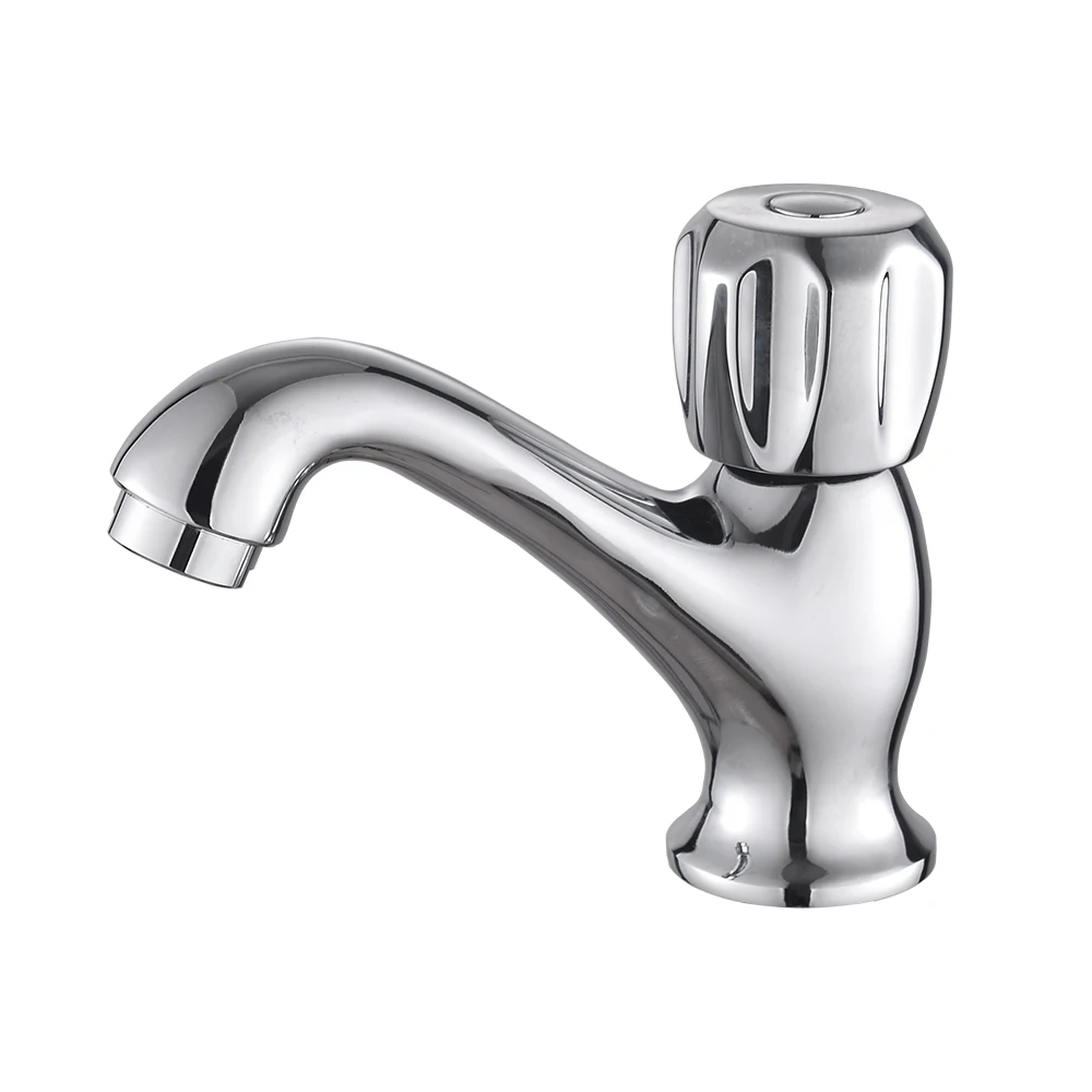 Chrome Body OEM Customized Single Handle Sink Mounted Basin Faucet