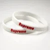 Engraved Stamped Logo Silicon Wristband
