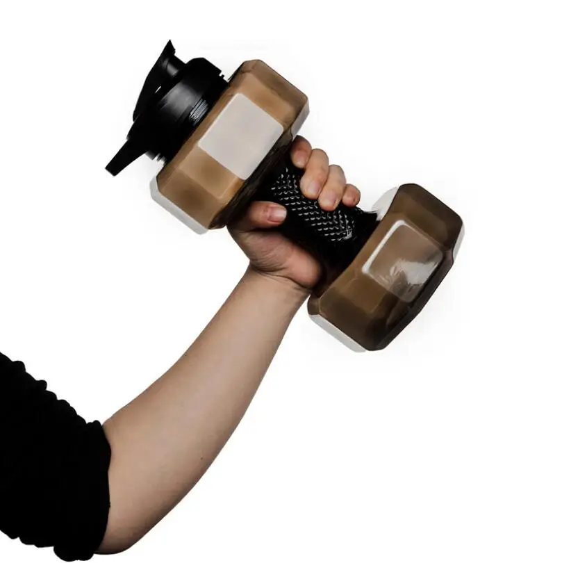 

Creative Design Fitness Sports Plastic Water Bottle Space Cup GYM Protein Powder Shaker Cup