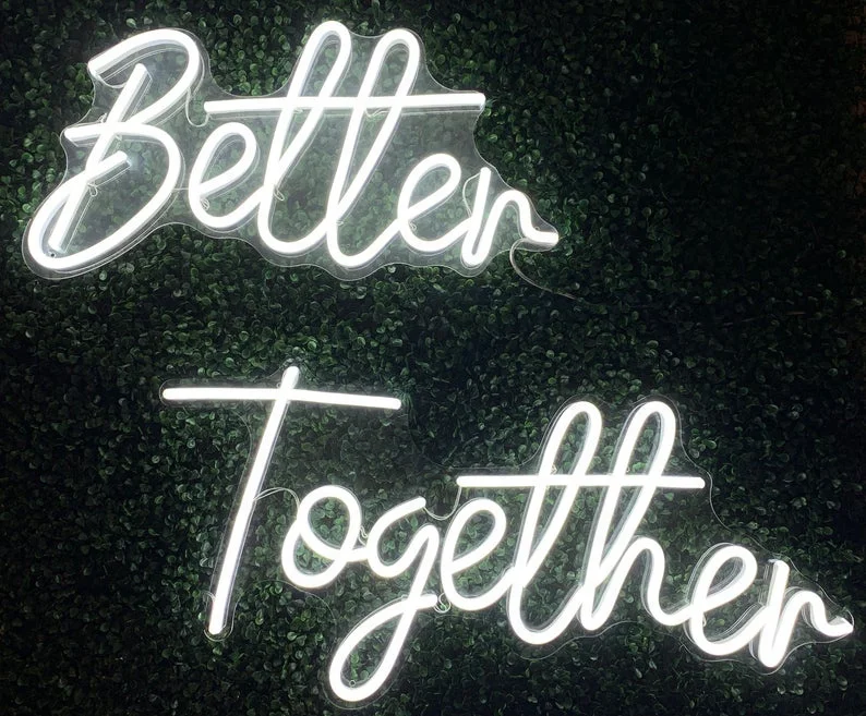 Factory supplier Love Open Led Custom Neon Sign Light