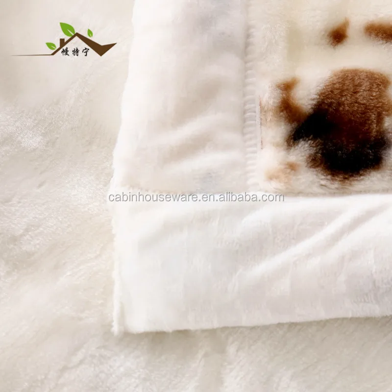 Korean Raschel Blanket Embossed Mink Blanket Super Soft Polyester Hot