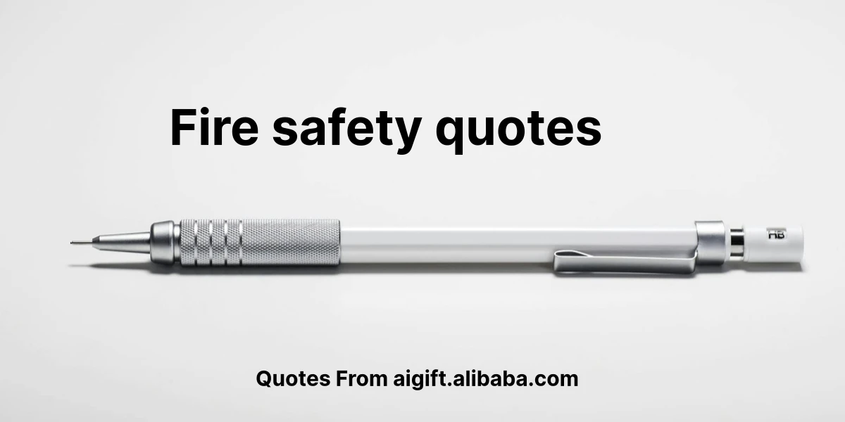 fire safety quotes