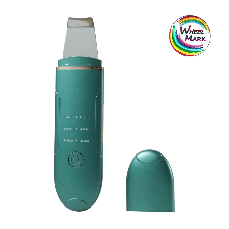 

Professional Deep Cleaning Face Stainless Ultrasonic Facial Spatula /Ultrasonic Skin Scrubber, Customized color