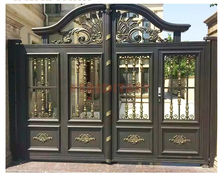 Iron Fancy Farm House Gate Indian House And Wrought Iron Side Gates ...