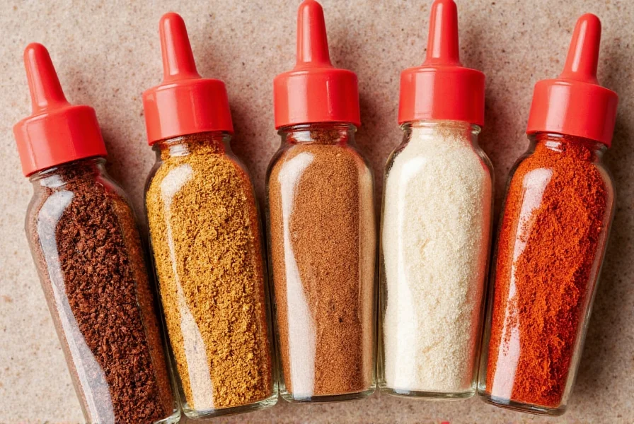BBQ Spice Rub Types Chart