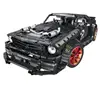 ABS Plastic 3168 PCS DIY RC High Precision Electric Building Blocks Car Ford Mustang With Led Light Kid Car Toys