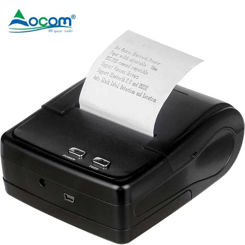 

Portable Label Printer Mini 58Mm Dot Matrix Printer Machine