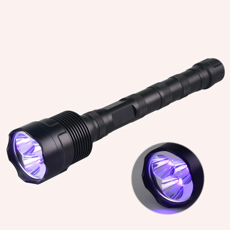 Super Household Long Distance 3 Led UV Ultraviolet Flashlight Blacklight 395NM UV Torch