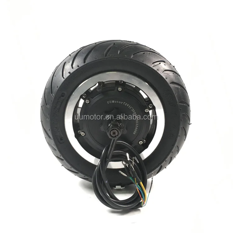 

M 11inch 72v 3500w high speed 110/50-6.5 road tire scooter wheel hub motor