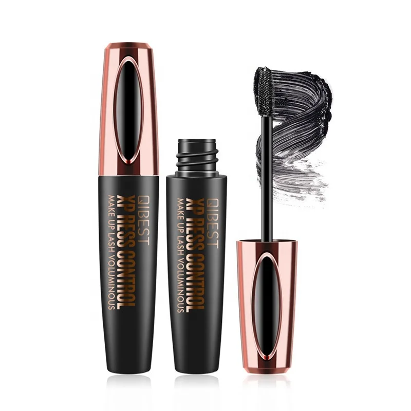 

Perfect Design QIBEST Oil Free Mascara Makeup Mascara 4D Mascara, Black
