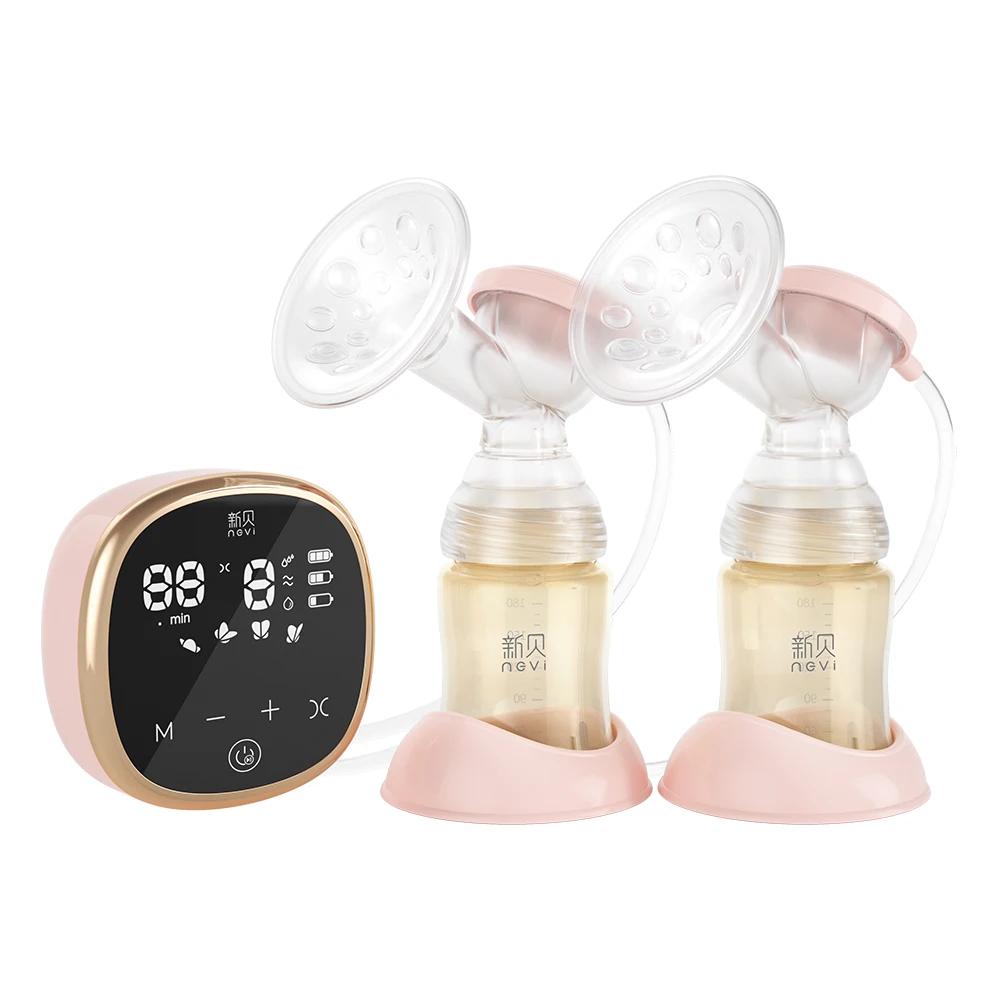

Hot Sale LED Display Concise Design Food Grade Portable Smart Silicone Breast Milk Pump Enlargement
