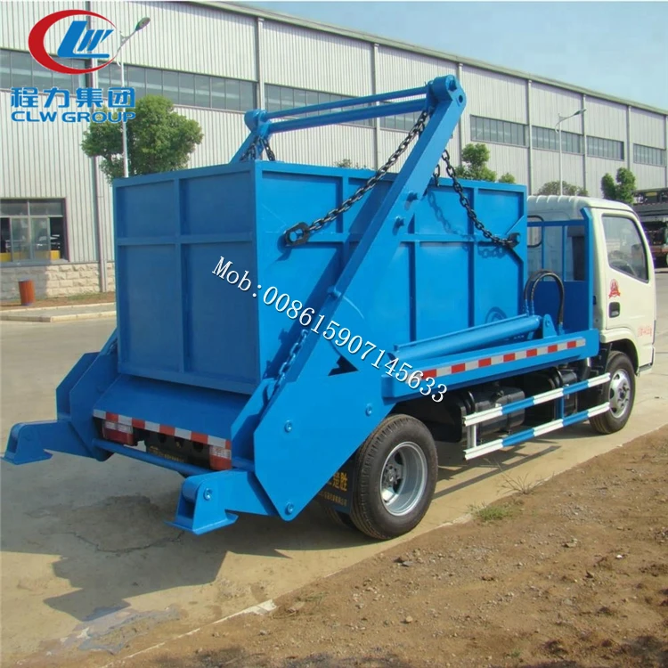 Clw City Sanitation Skip Loader Waste Truck 4 Tons Hydraulic Arm Roll