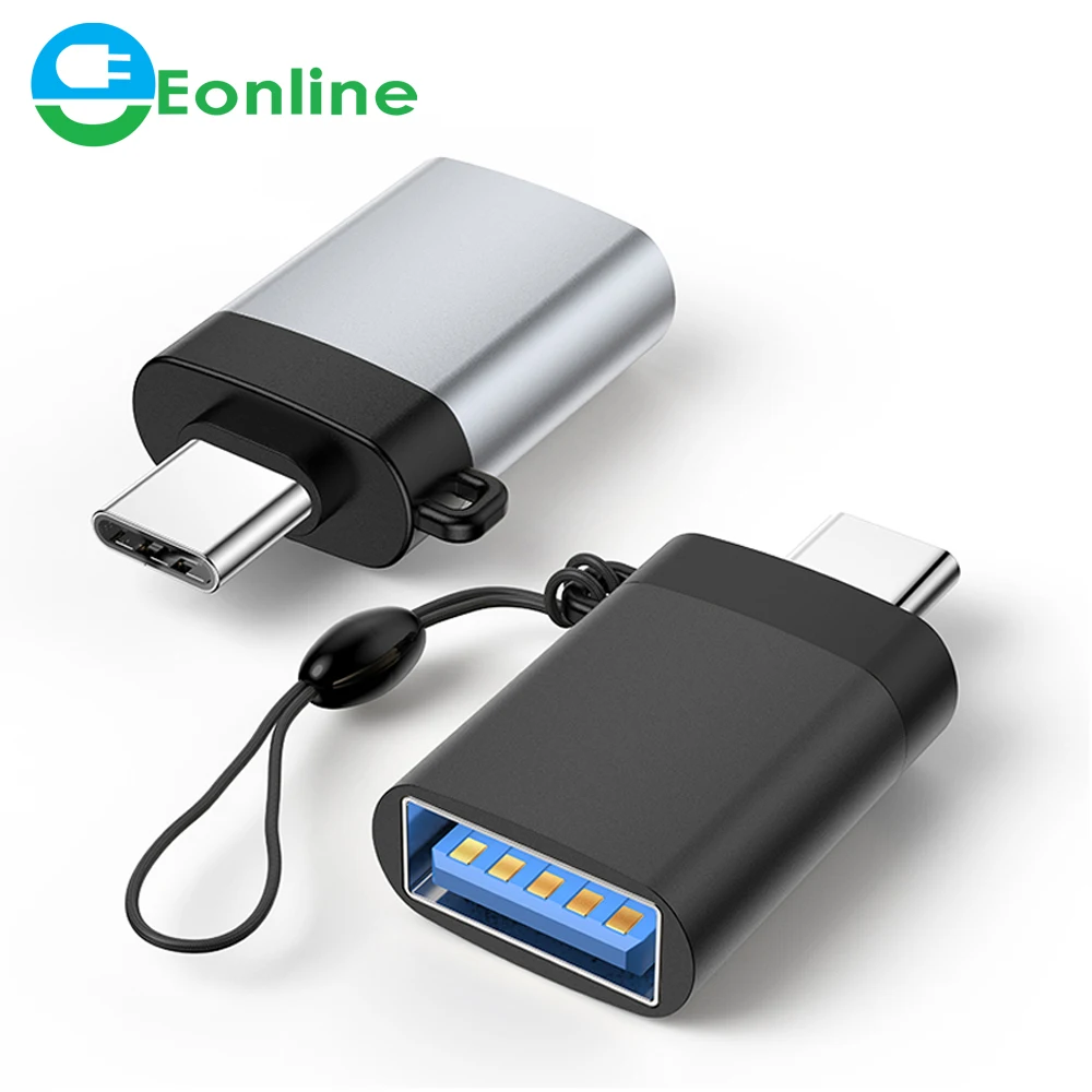 

Eonline USB C Adapter Type C to USB 3.0 Adapter Type-C Adapter OTG Cable For Macbook pro Air Samsung S10 S9 USB OTG