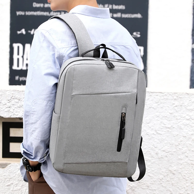 

Hot sale custom logo waterproof luxury student computer bag unbranded laptop backpack, Customized color