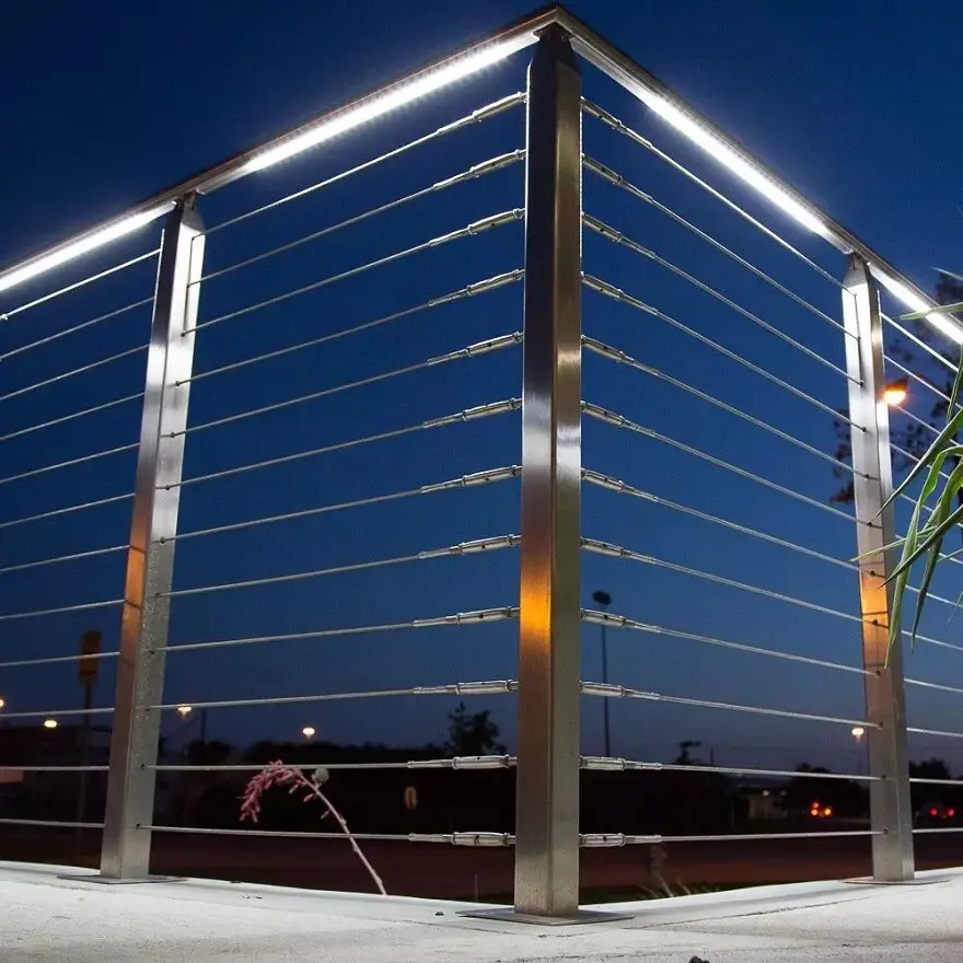 LED railing balustrade  spot light  luminous handrail