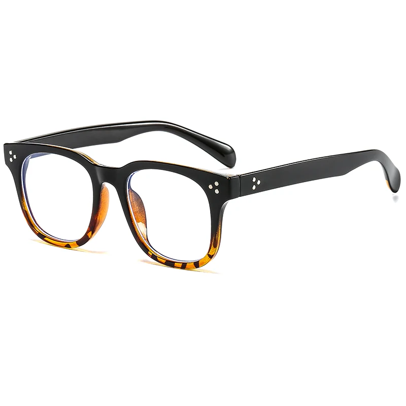 

Cheap classic square glasses anti blue optical frame, 5 colors in stock
