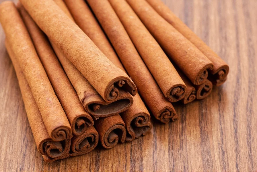 Collection of spice jars including cinnamon and Saigon cinnamon