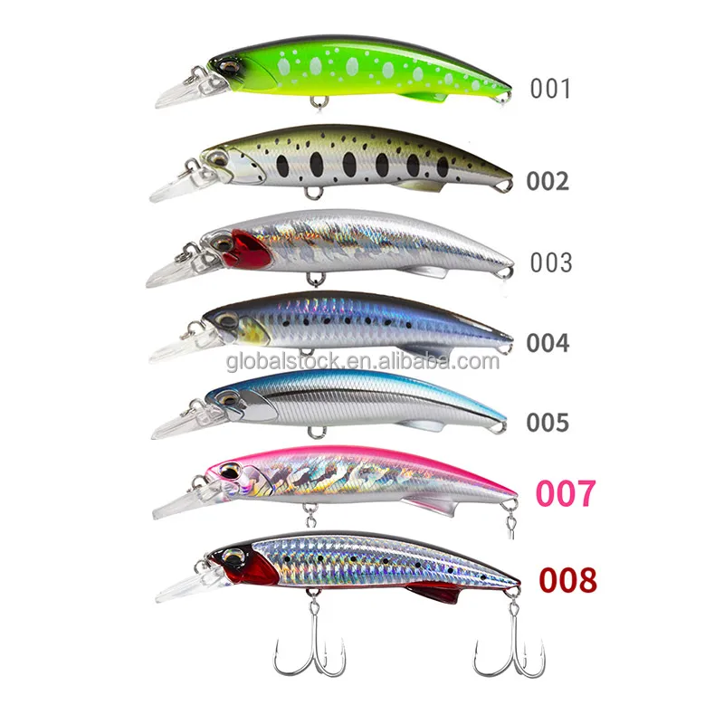 

Minnow Heavy Sinking Lure 92mm 49g 110mm 60g Artificial Hard Bait Wobblers Lures Crankbait Fishing Tackle, Customized color