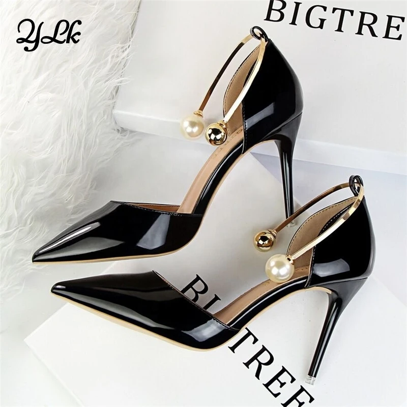 

Fashion Lady's High Heel Pump elegant Decoration Shoes