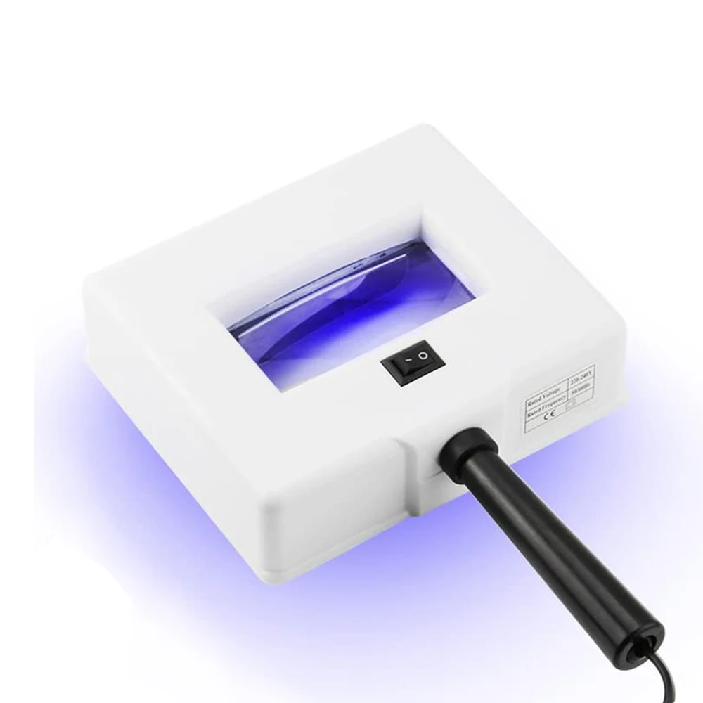 

Lamp Skin UV Analyzer Wood Lamp Facial Skin Testing Examination Magnifying Analyze, White color